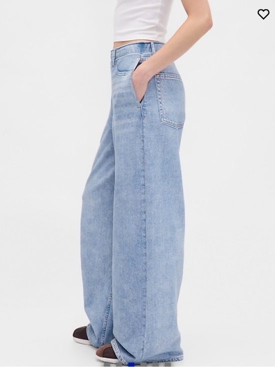 GAP Printed Baggy Sweatpant Jeans - Picture 4 of 13